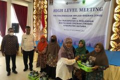 High Level Meeting Tim Pengendalian Inflasi Daerah (TPID) dan Tim Percepatan & Perluasan Digitalisasi Daerah (TP2DD) Kabupaten Natuna